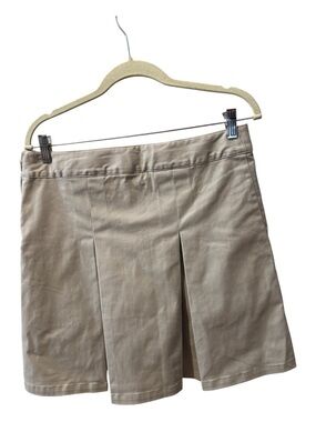 NWT Cat & Jack Girls Pleated Twill Uniform Skort - Size 16 Plus